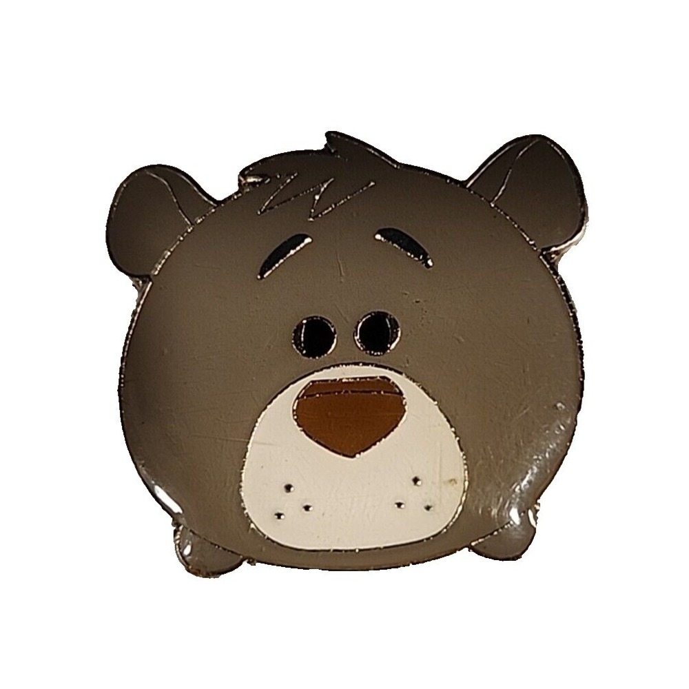 Disney Tsum Tsum Baloo The Jungle Book Enamel Pin Grey Bear FAC-000122-16210